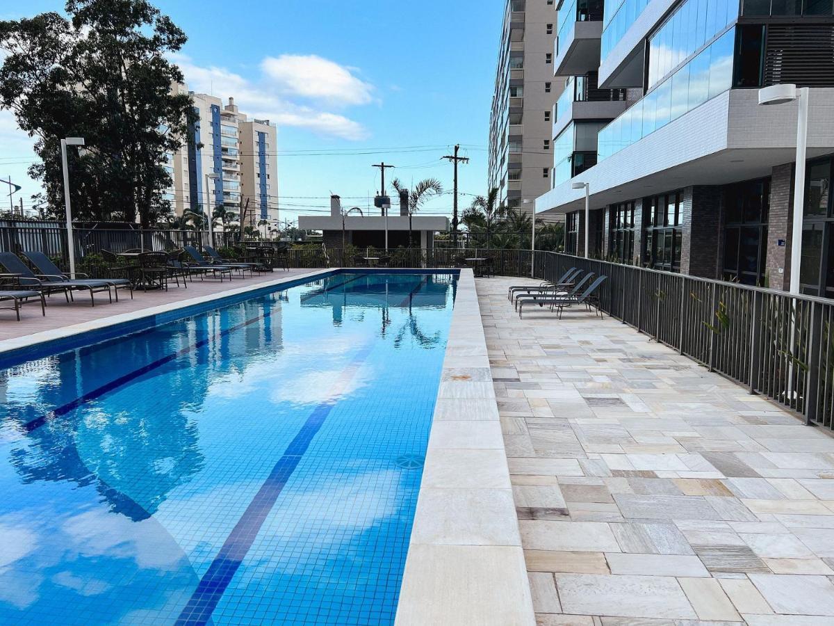 Home 49 I Apto Pe Na Areia E Piscina Aquecida Em Bertioga Bagian luar foto