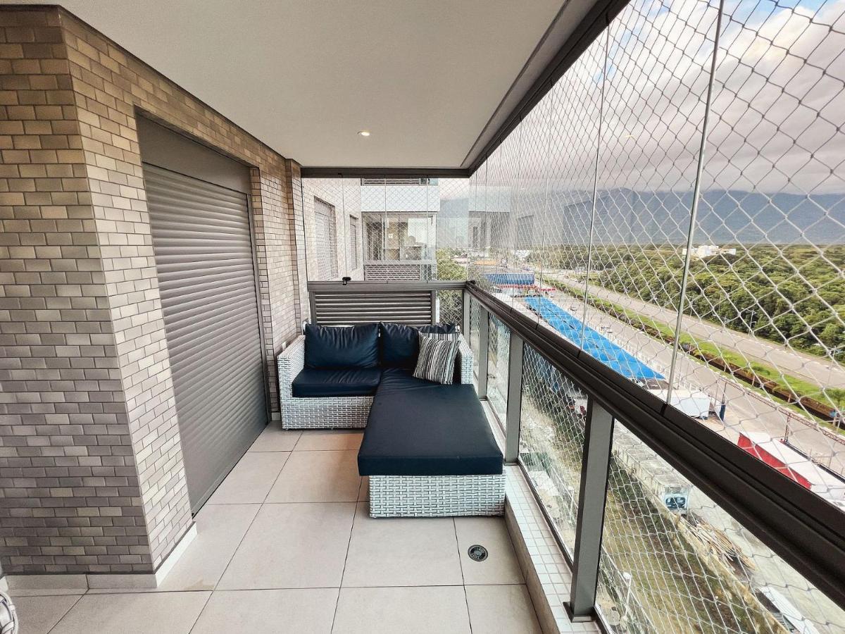 Home 49 I Apto Pe Na Areia E Piscina Aquecida Em Bertioga Bagian luar foto