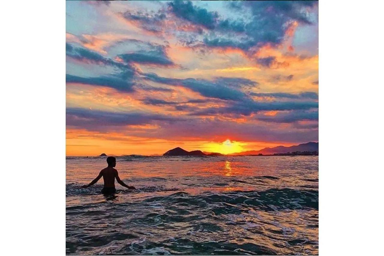 Home 49 I Apto Pe Na Areia E Piscina Aquecida Em Bertioga Bagian luar foto