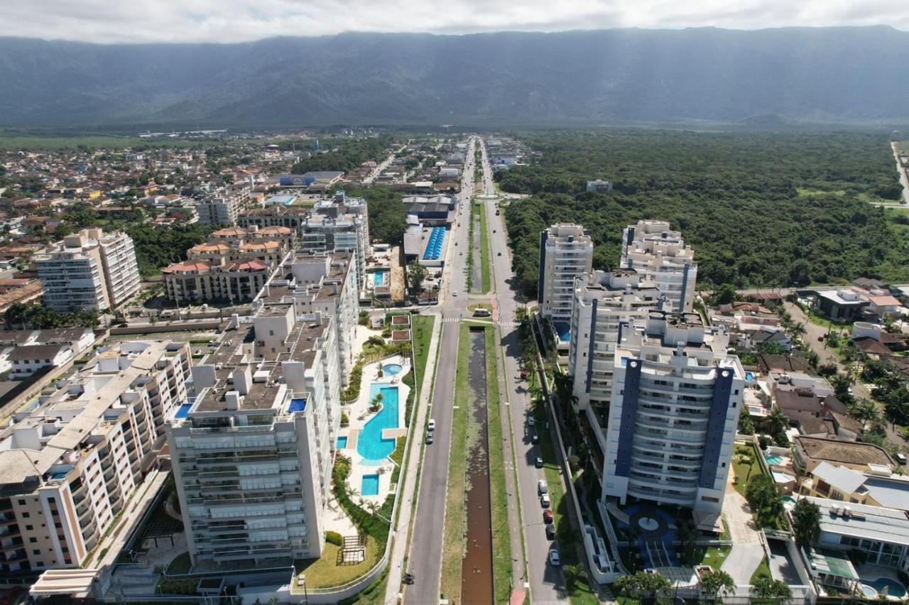 Home 49 I Apto Pe Na Areia E Piscina Aquecida Em Bertioga Bagian luar foto